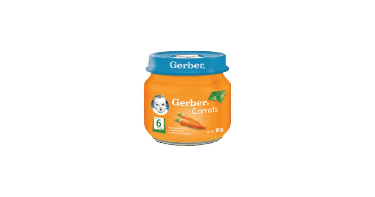 Gerber baby carrots sales